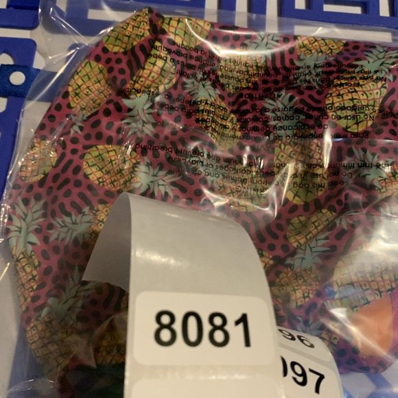 Speedo Swimsuit Womens 28 Pineapple Stretch Tie Back Endurance‎ One Piece 8081 - Picture 6 of 6